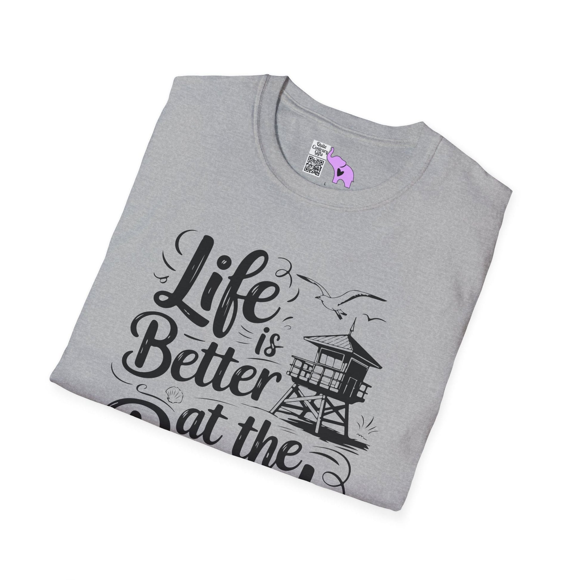 Life is Better At The Beach Adult T-shirt