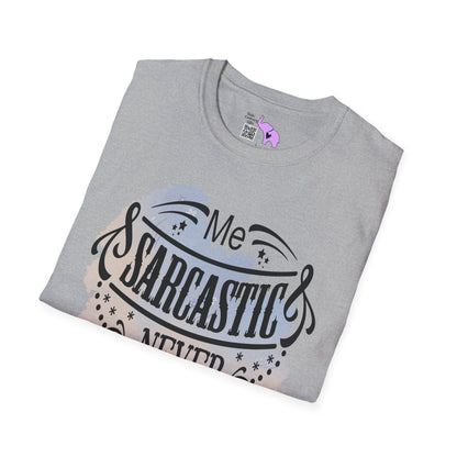 Me Sarcastic Never Adult T-shirt
