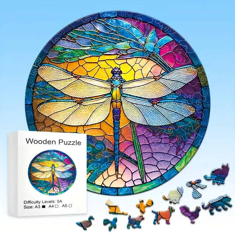 Dragon Fly Wooden Puzzle