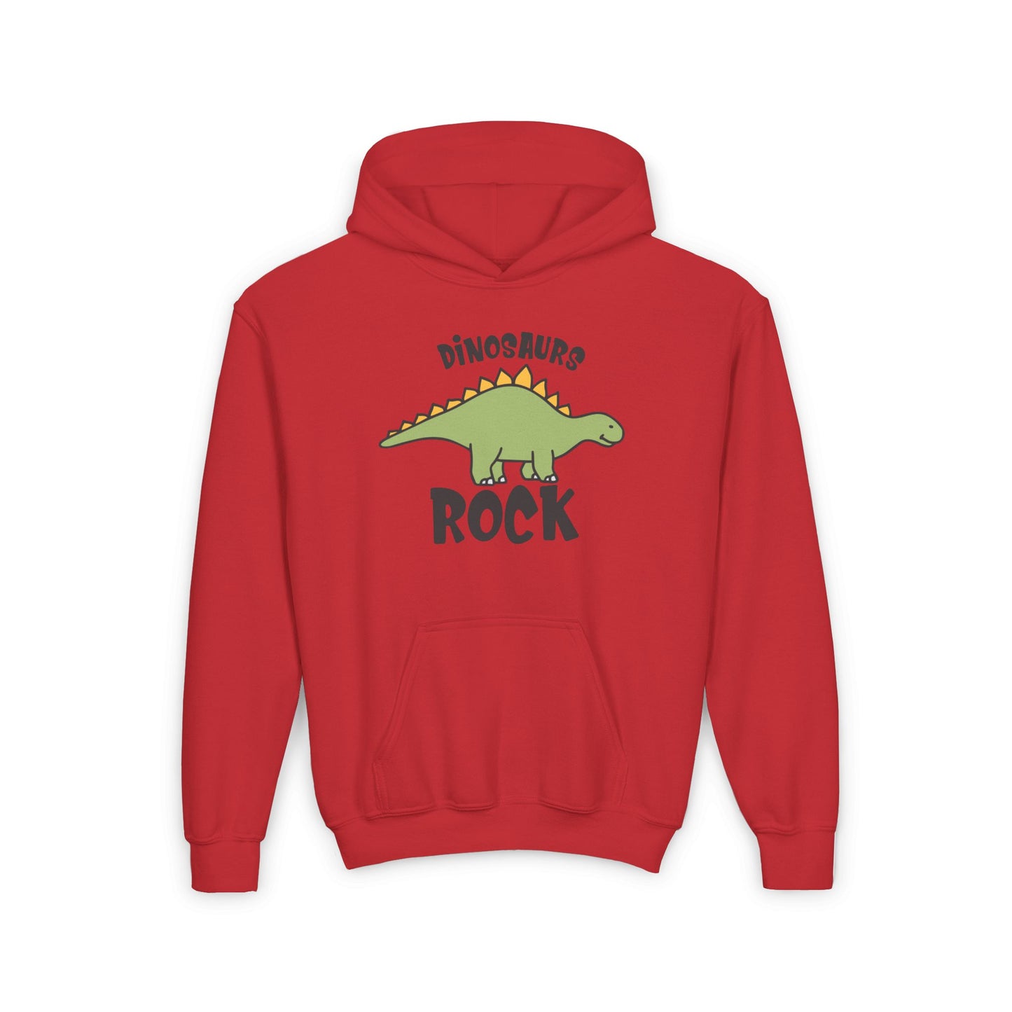 Dinosaurs Rock Youth Heavy Blend Hoodie