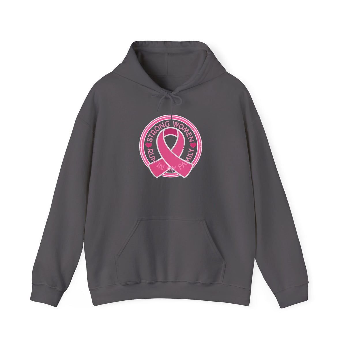 Strong Women Run In My Family Heavy Blend™ Hooded Sweatshirt