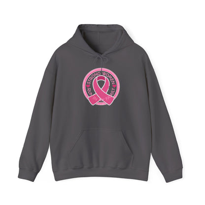 Strong Women Run In My Family Heavy Blend™ Hooded Sweatshirt
