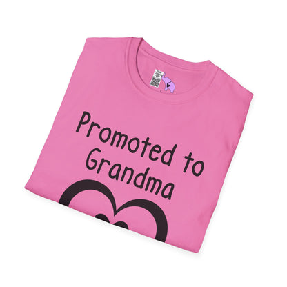 Promoted To Grandma 2026 Adult T-shirt