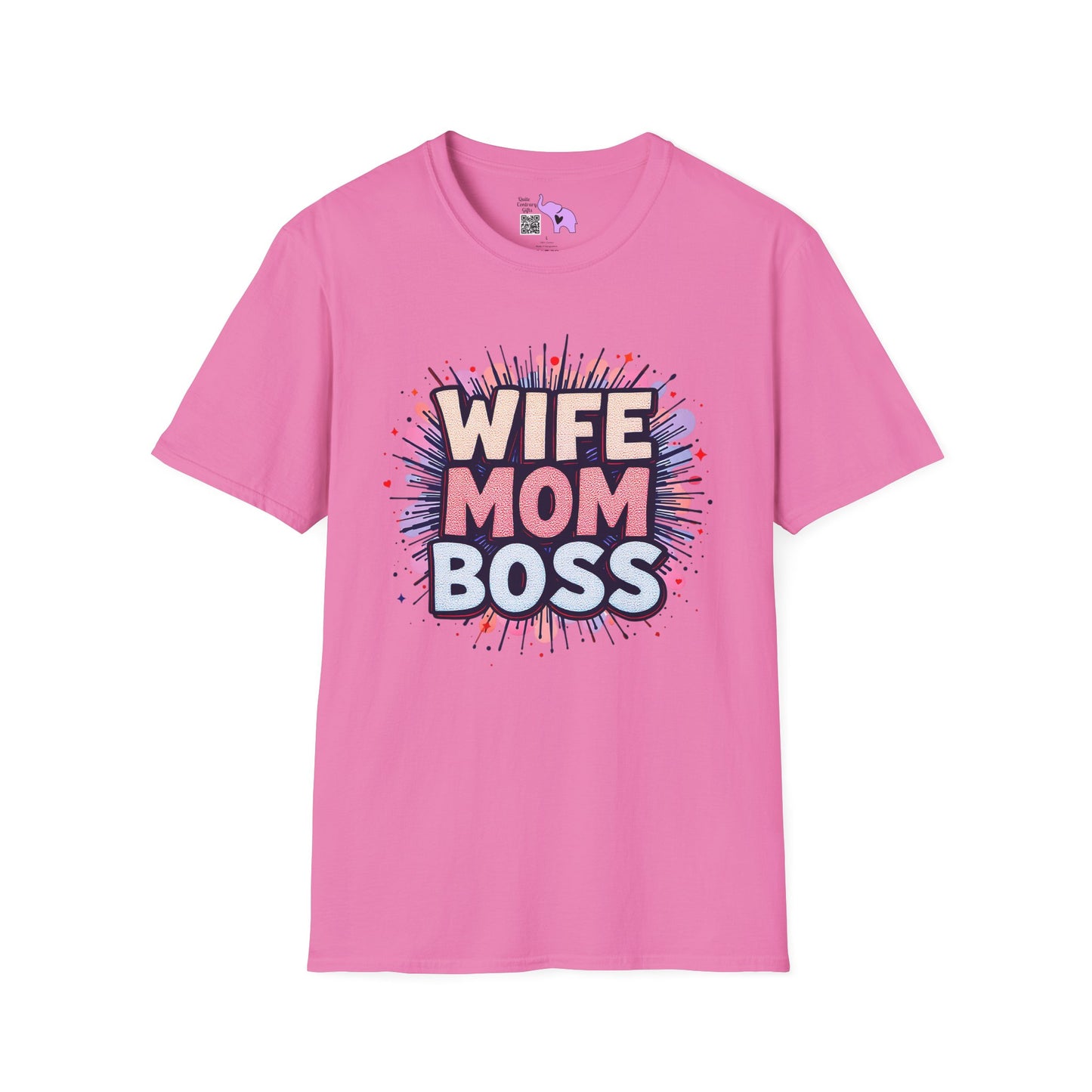 Wife Mom Boss Adult T-shirt