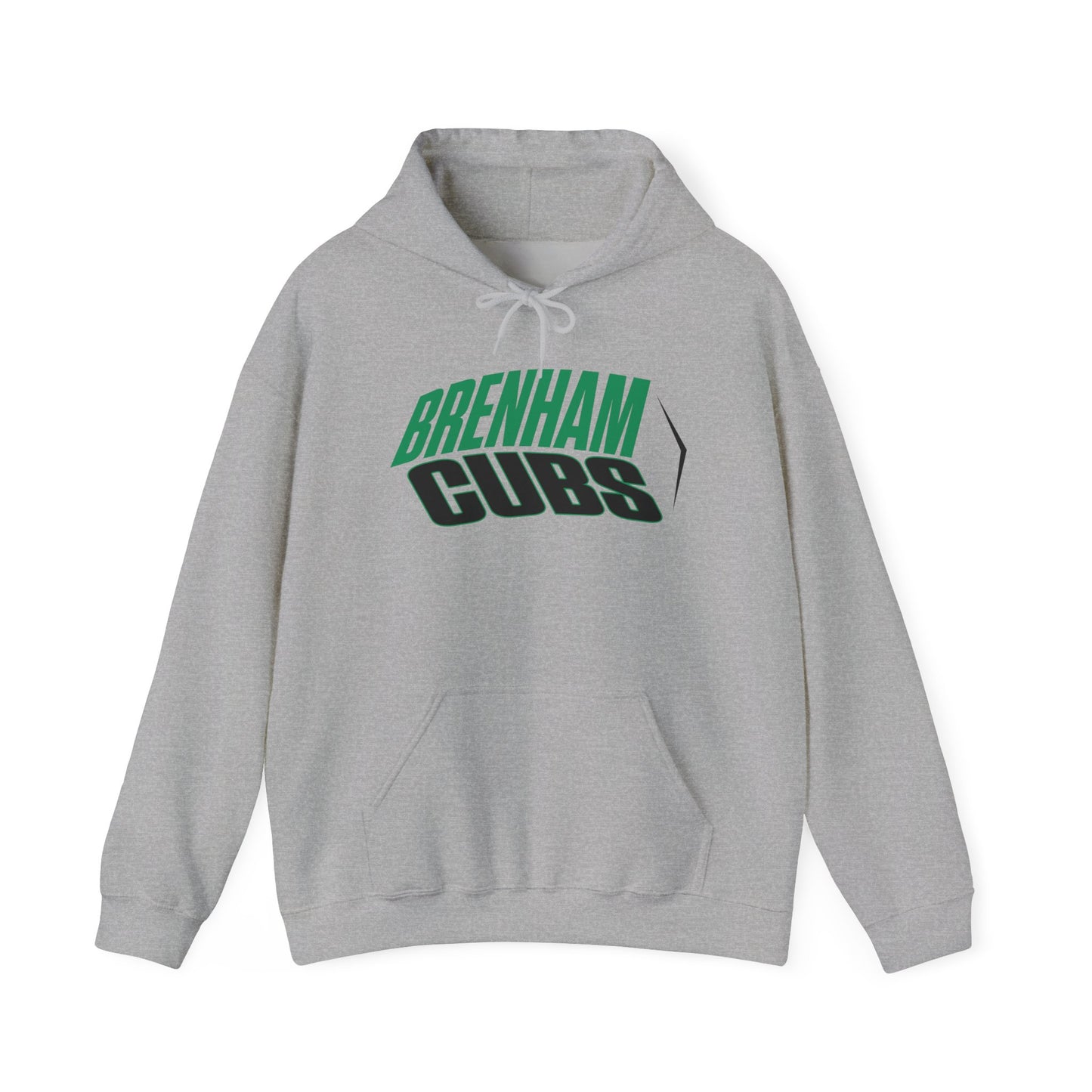 Brenham Cubs (Angled) Adult Heavy Blend™ Hooded Sweatshirt