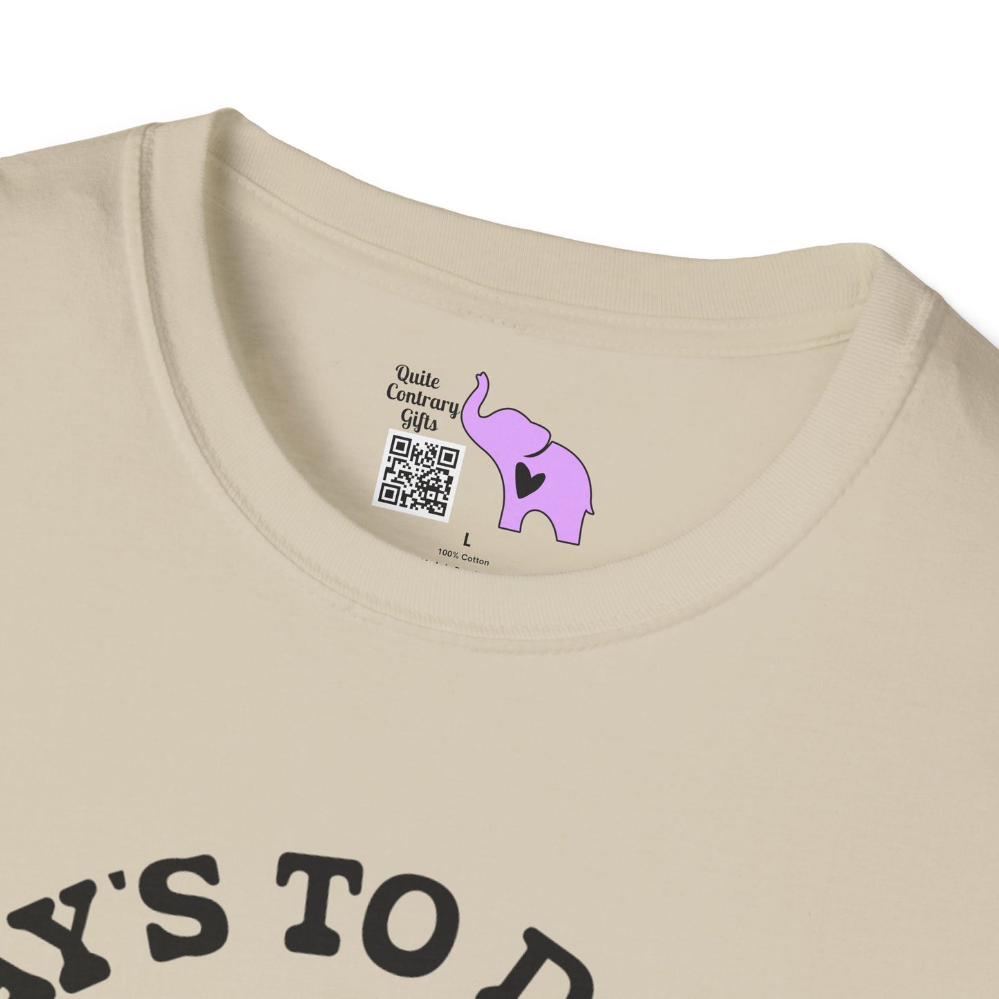 Today's To Do List... Adult T-shirt