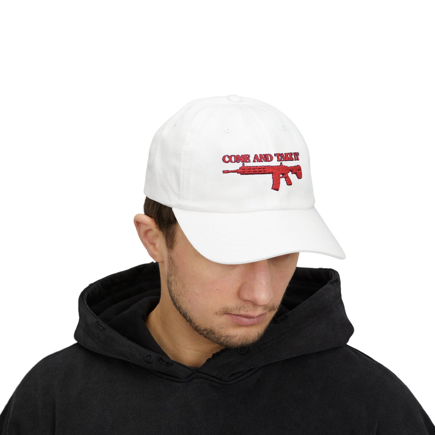 Come & Take It Embroidered Classic Dad Cap