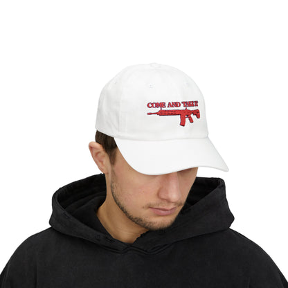 Come & Take It Embroidered Classic Dad Cap