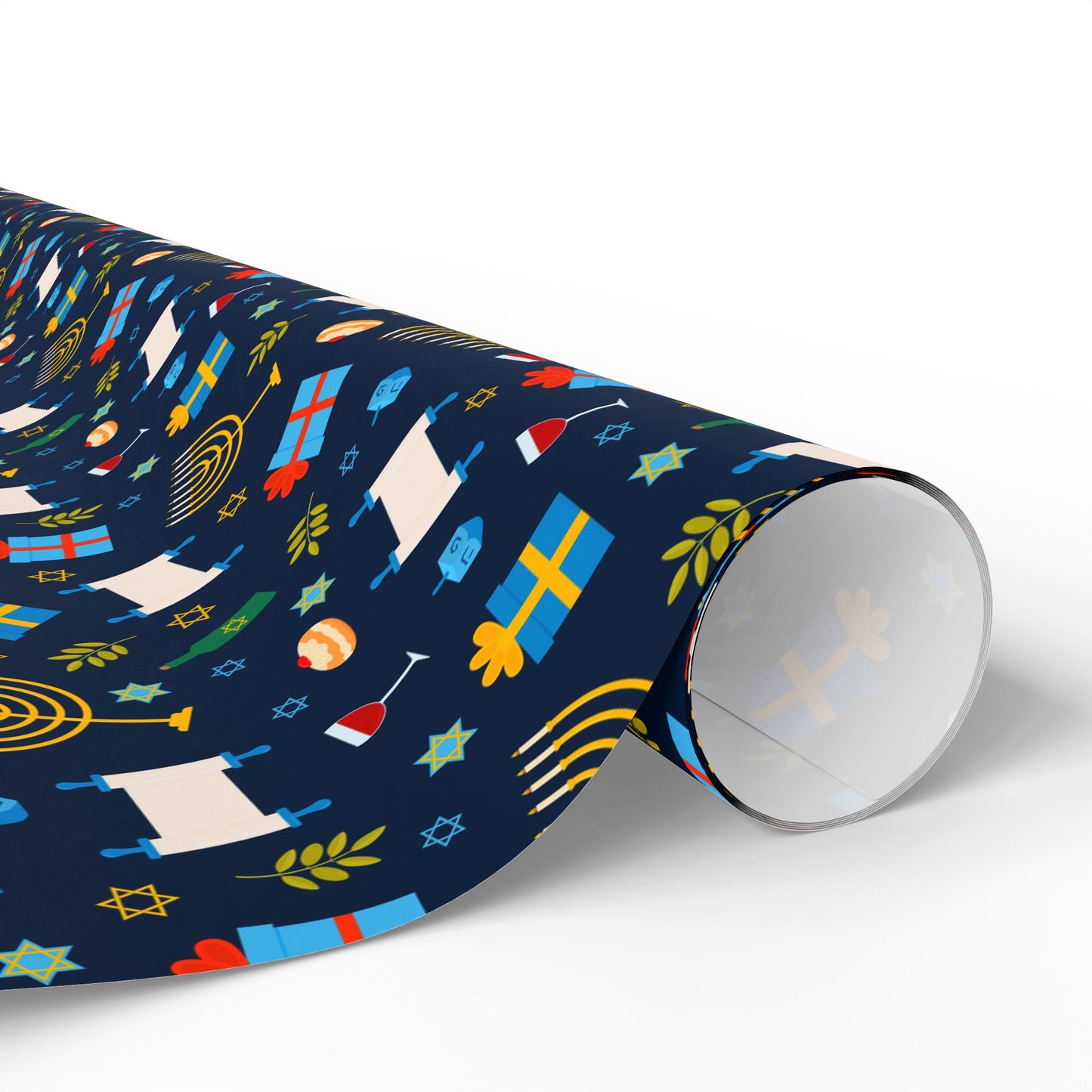 Shine & Celebrate Hanukkah Wrapping Paper