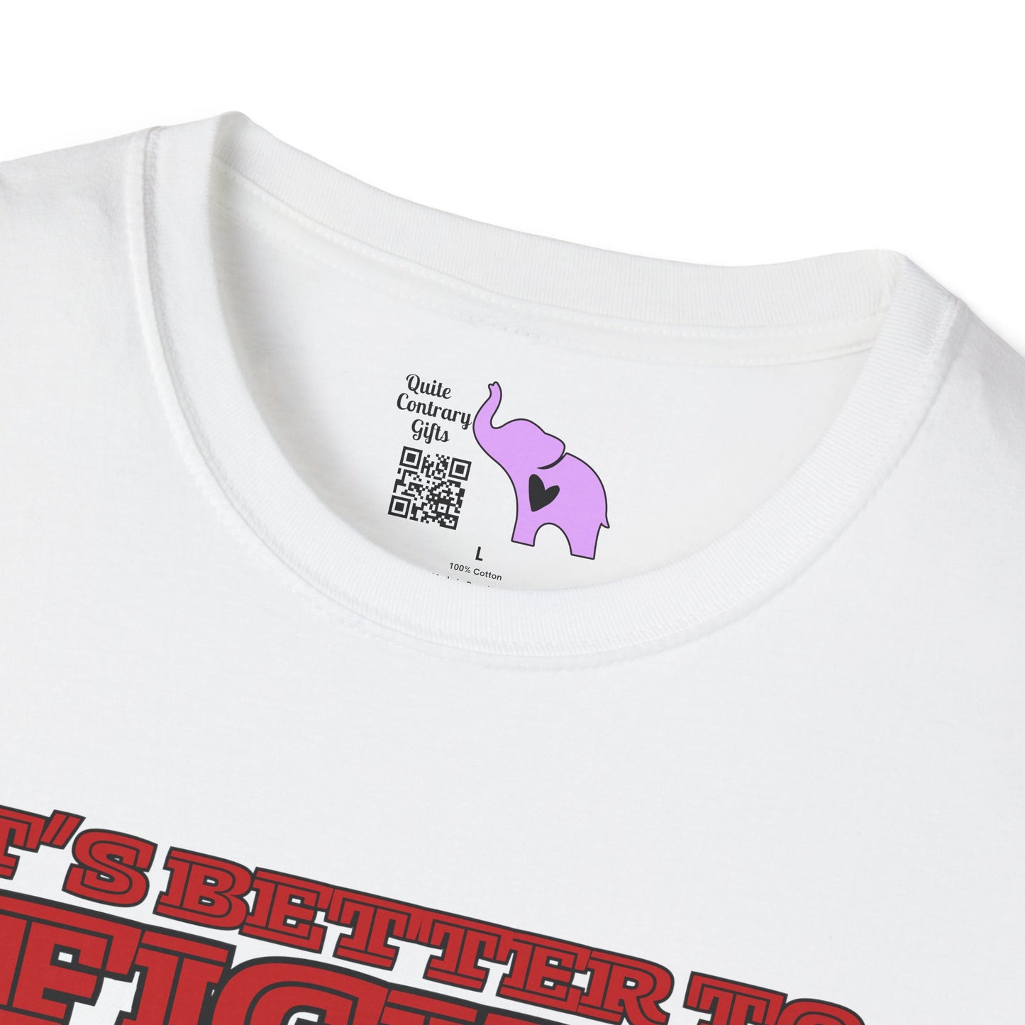 It's Better to Fight for Something Than to Die for Nothing  T-shirt