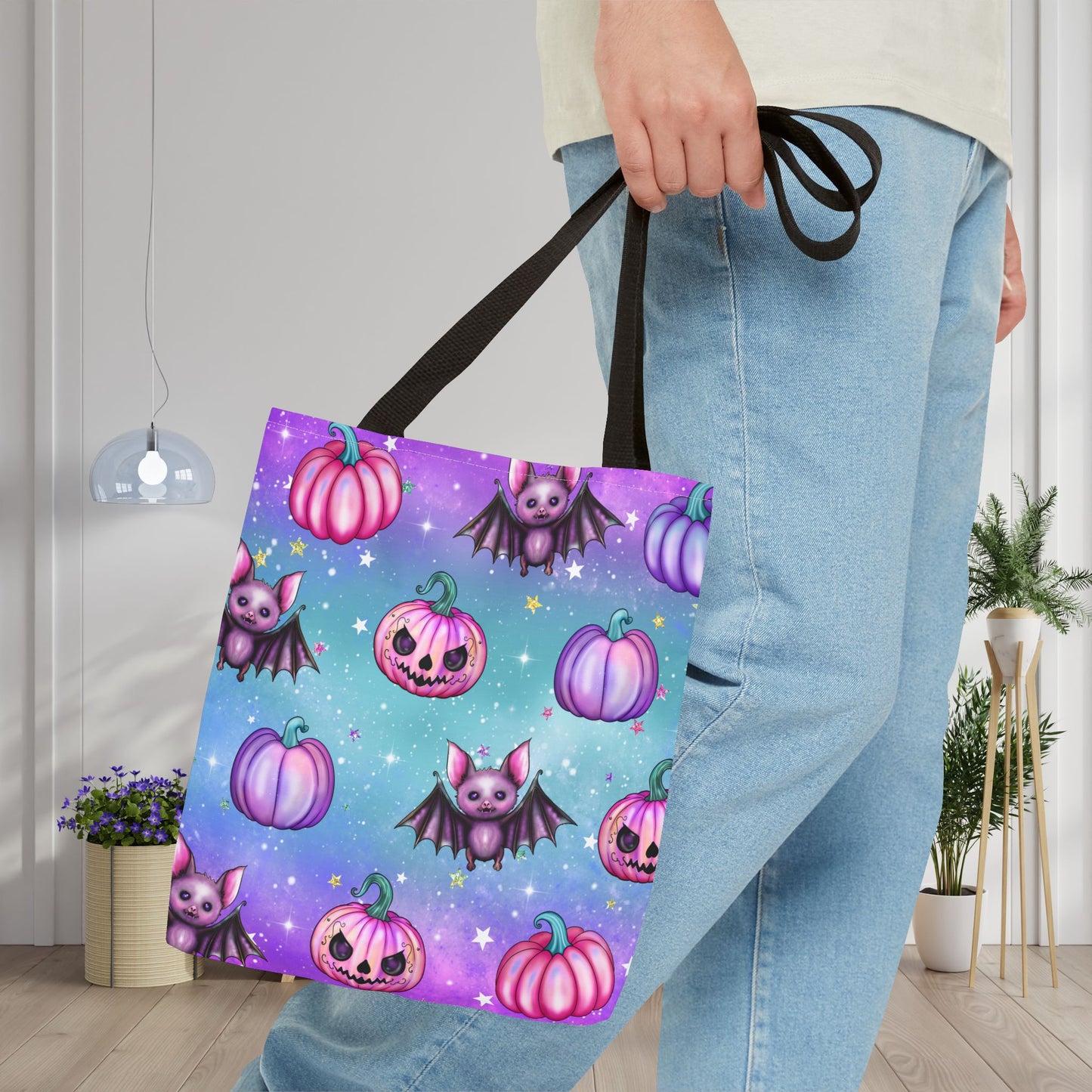 Lil' Fright Night Canvas Tote Bag