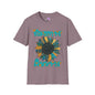 Favorite Auntie Teal/Gold Adult T-shirt