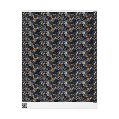 Moonspill Marble Wrapping Paper