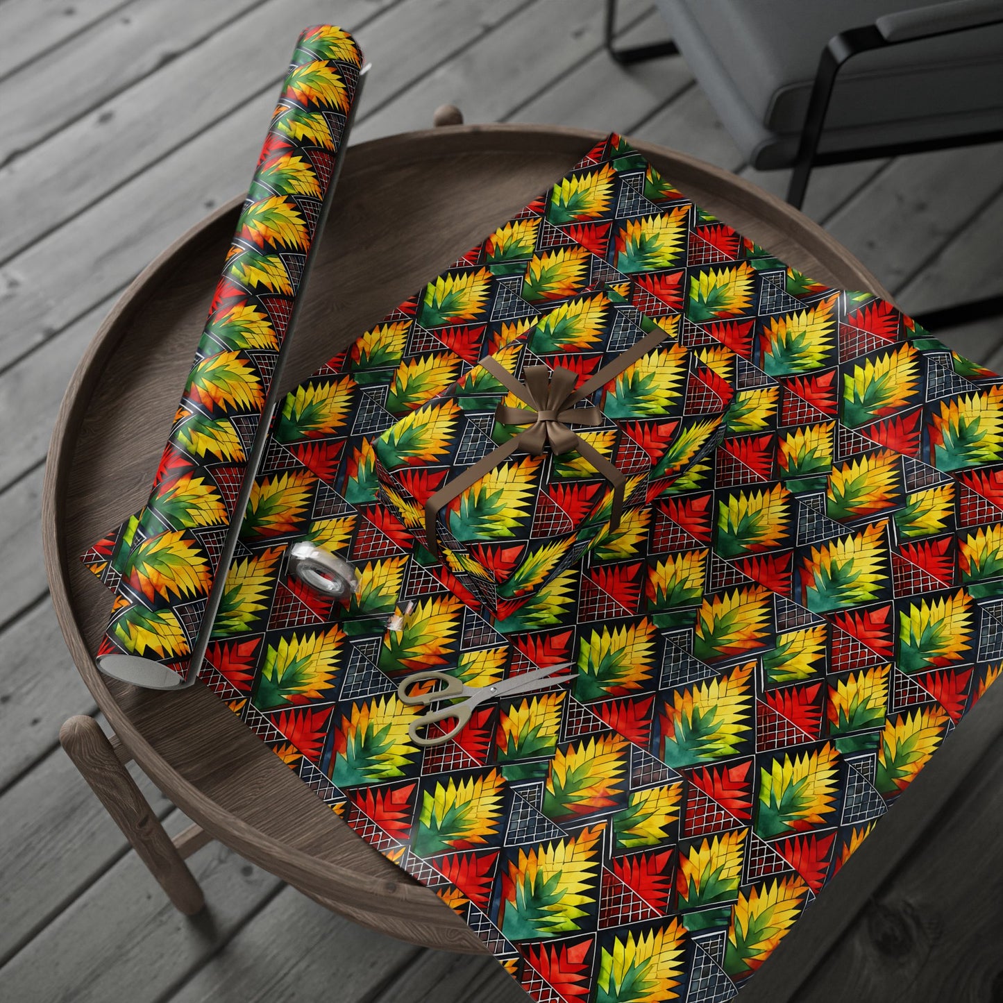 Heritage Harmony Kwanzaa Wrapping Paper