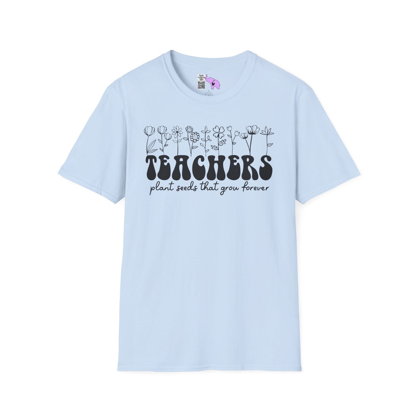 Teachers Plant Seeds That Grow Forever Adult T-shirt