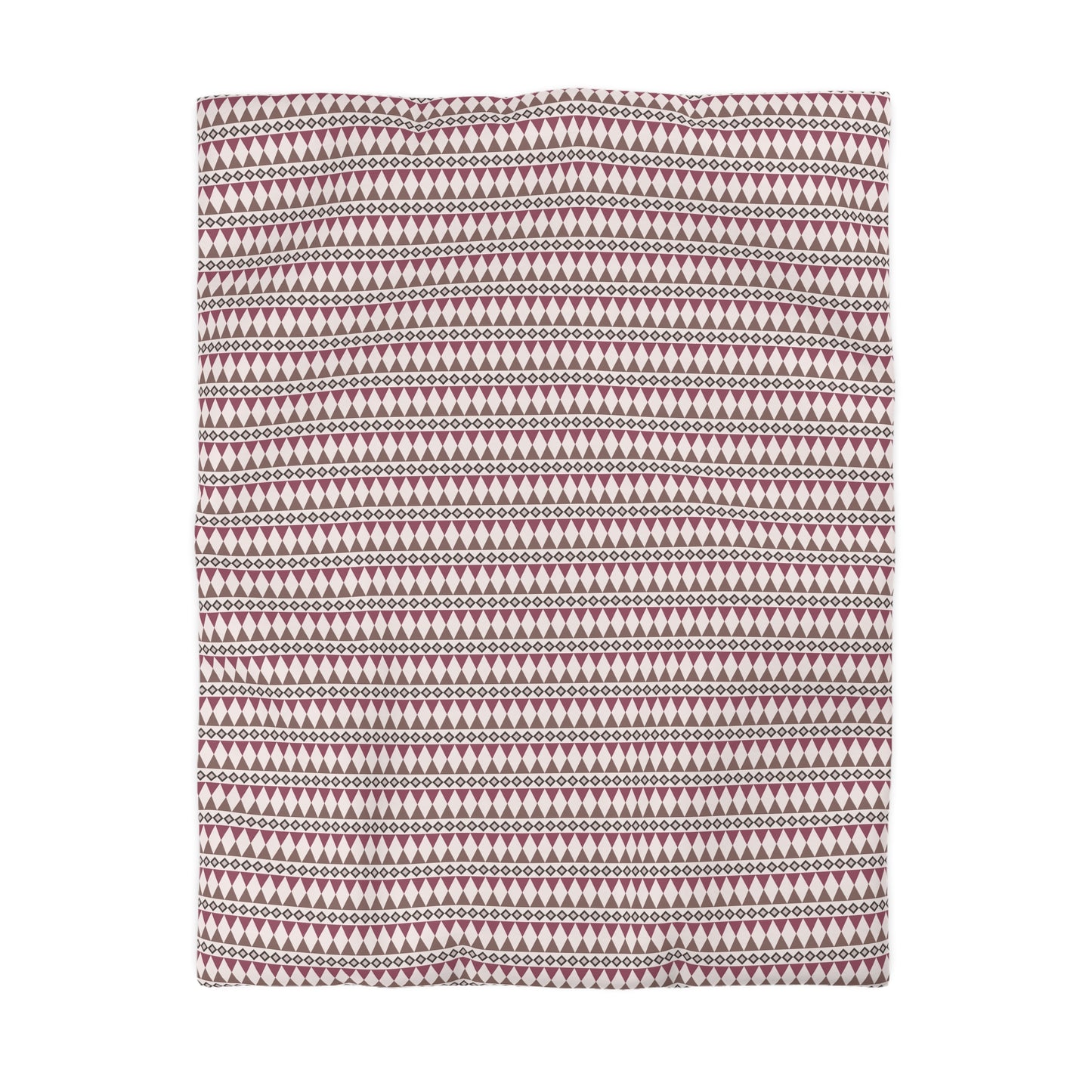 Rosewood Cairn Stripes Microfiber Duvet Cover