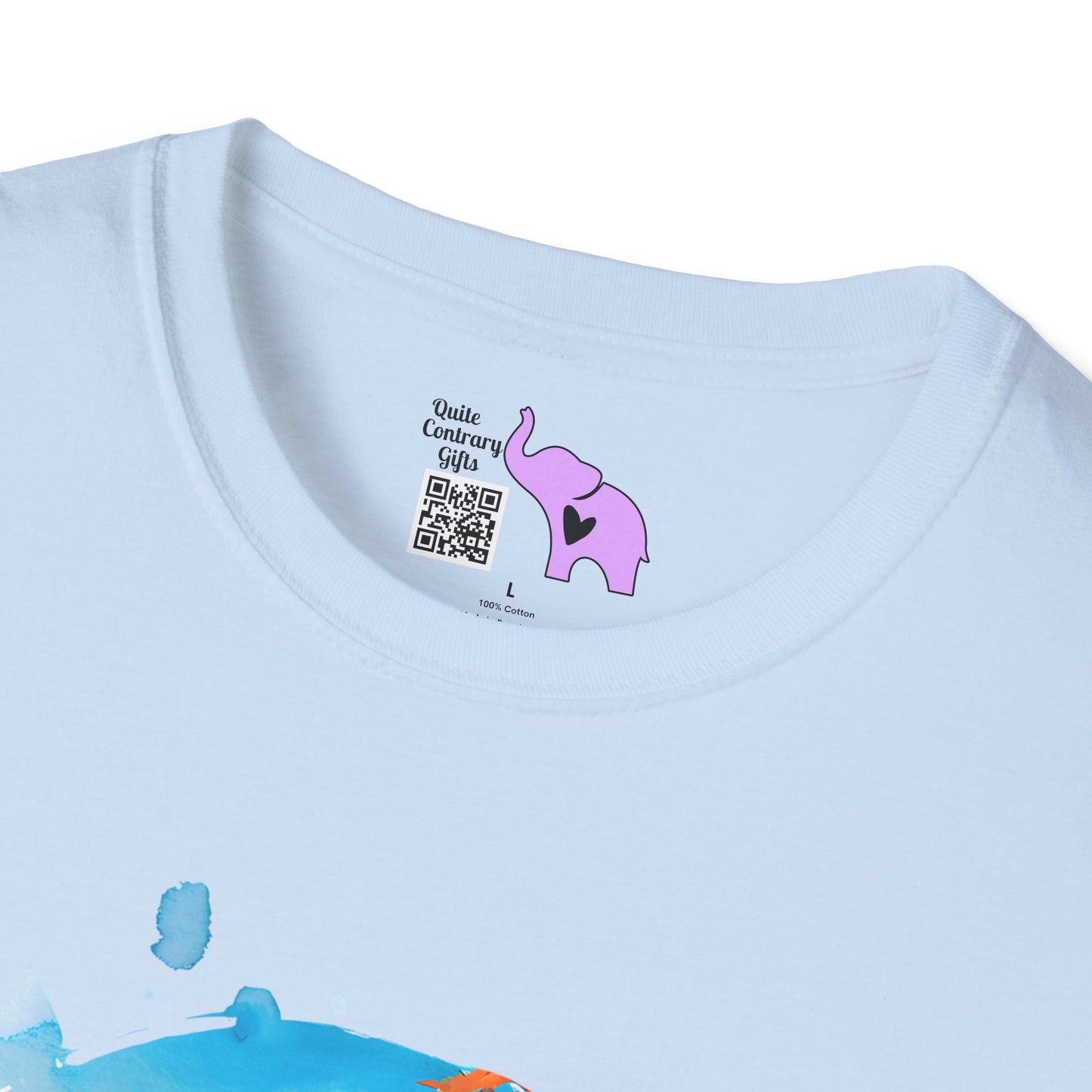 Sunset Stitch Adult T-shirt