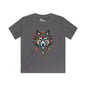 Colorful Wolf 2 Youth Softstyle Tee