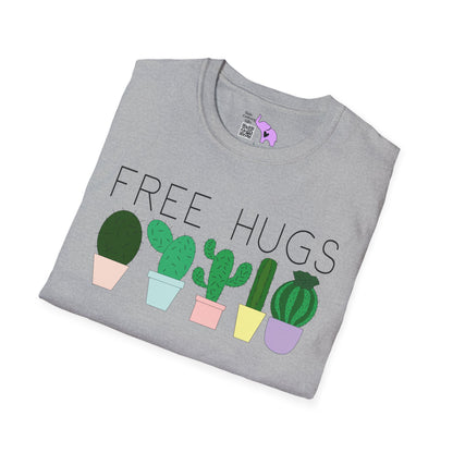 Free Hugs (Cactus) Adult T-shirt