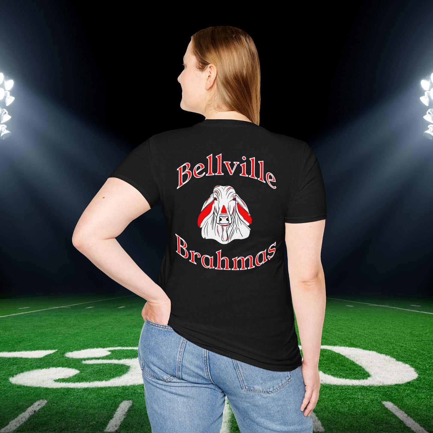 Bellville Brahmas Adult T-shirt
