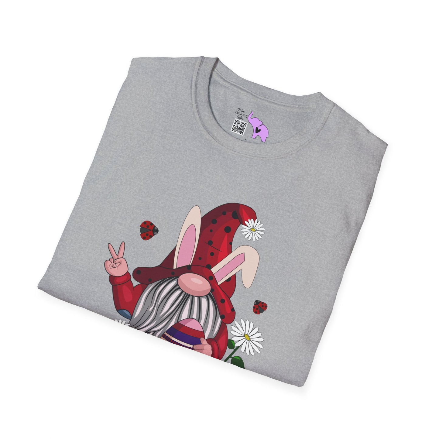 Happy Easter Gnome Adult T-shirt