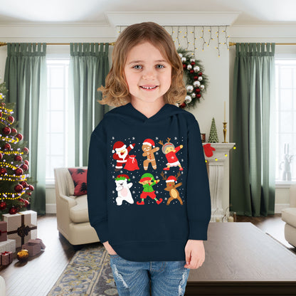 Dabbing Santa Crew Toddler Pullover Fleece Hoodie