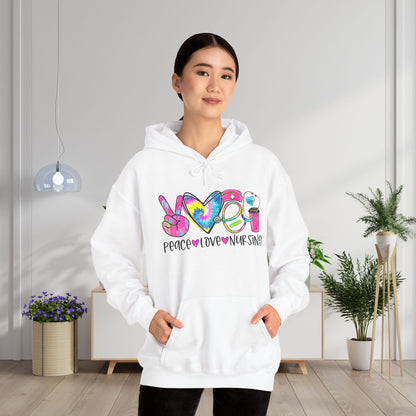 Love Peace Nursing Heavy Blend™ Hoodie