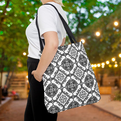 Ornamental Symmetry Canvas Tote Bag