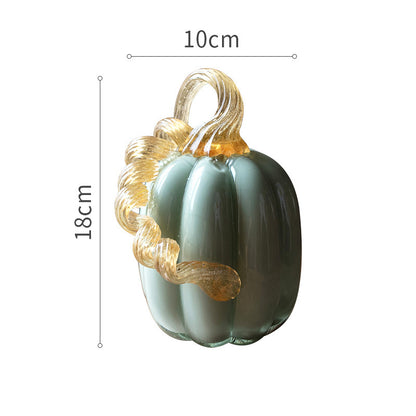 Hand-Blown Glass Pumpkins – Assorted Colors