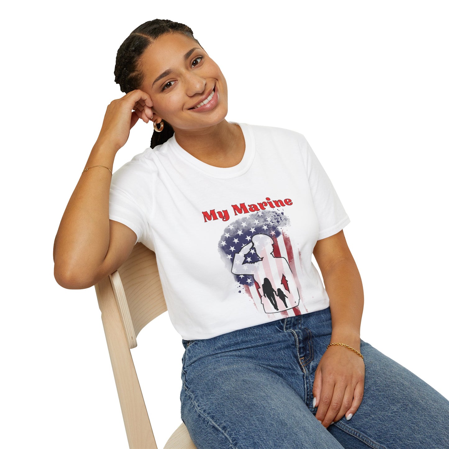 My Marine My Daughter (Mom) T-shirt