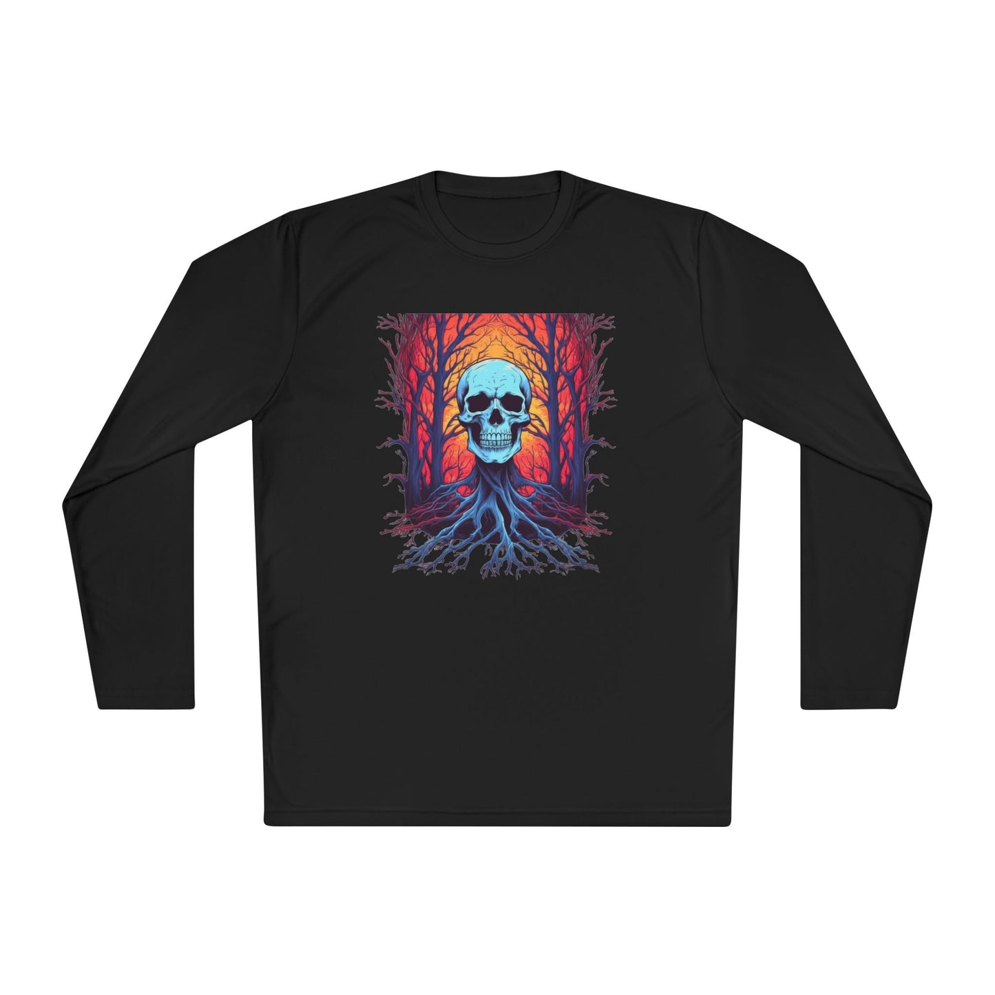 Creepy Bones 14 Adult Long Sleeve Tee