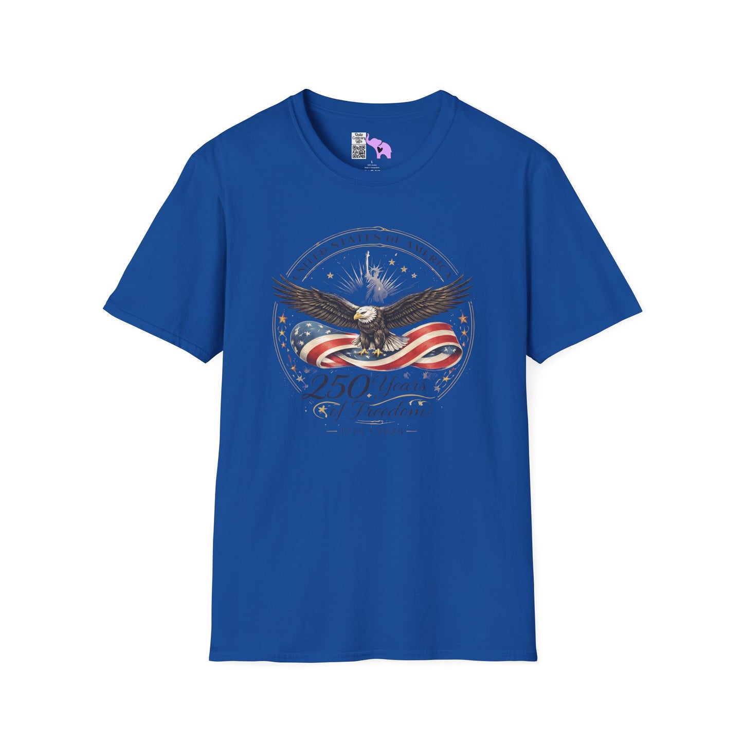 United States of America 250 Years of Freedom 1776-2026 Adult T-shirt