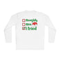 Naughty; Nice; I Tried Adult Long Sleeve Tee