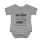 I May Have Small Fingers But I Have My GRAMS Wrapped around them Infant Baby Rib Bodysuit