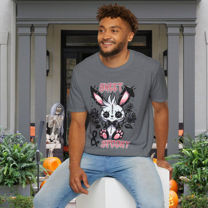 Sweet & Spooky Voodoo Bunny Adult T-shirt