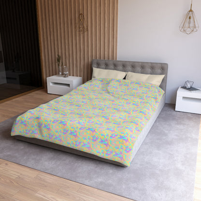 Dreamsicle Camo Microfiber Duvet Cover
