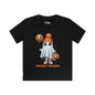 Spooky Season Ghost Trick-or-Treater Youth Softstyle Tee