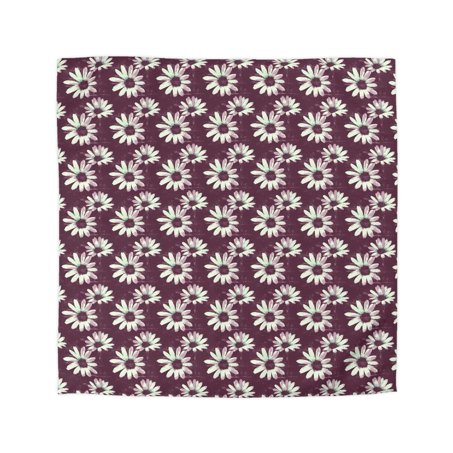Purple Tide Petals Microfiber Duvet Cover