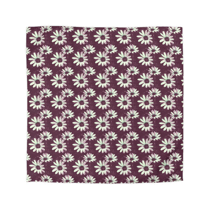 Purple Tide Petals Microfiber Duvet Cover
