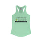 Lyme Disease 1 Star Would Not Recommend Women's Ideal Racerback Tank