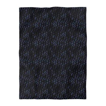 Shadow Facets  Microfiber Duvet Cover