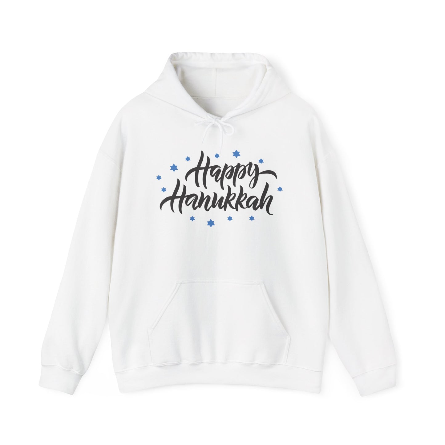 Happy Hanukkah 3 Adult Heavy Blend™ Hooded Sweatshirt