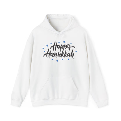 Happy Hanukkah 3 Adult Heavy Blend™ Hooded Sweatshirt