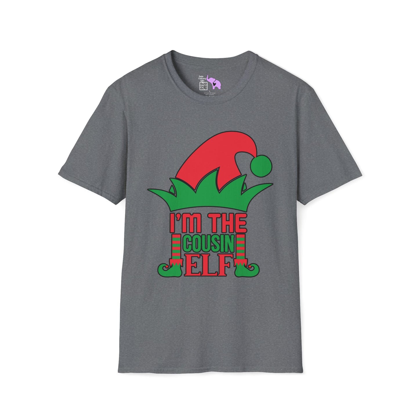 I'm The Cousin Elf Adult T-shirt