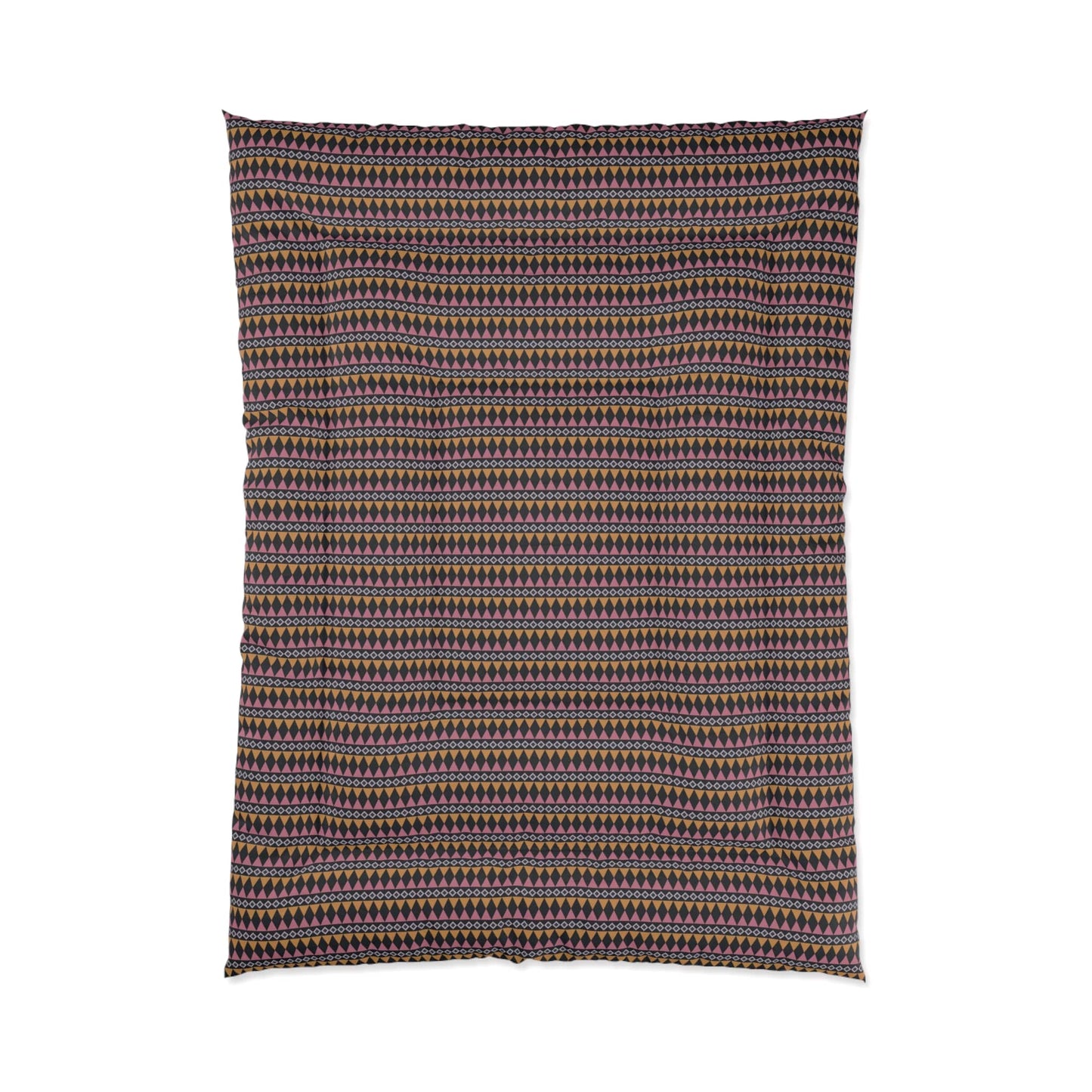 Midnight Clay Cairn Stripes Comforter