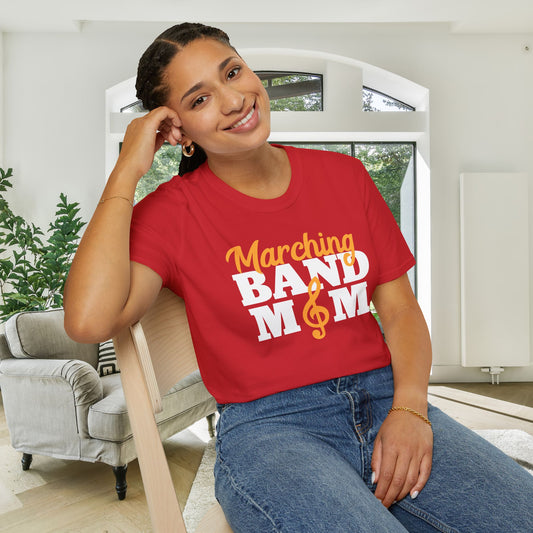 ""Marching Band Mom Adult T-shirt
