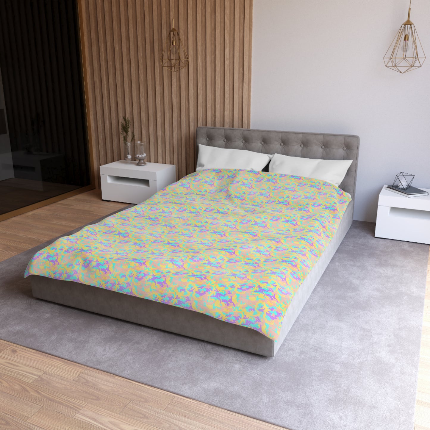 Dreamsicle Camo Duvet Bedding Set