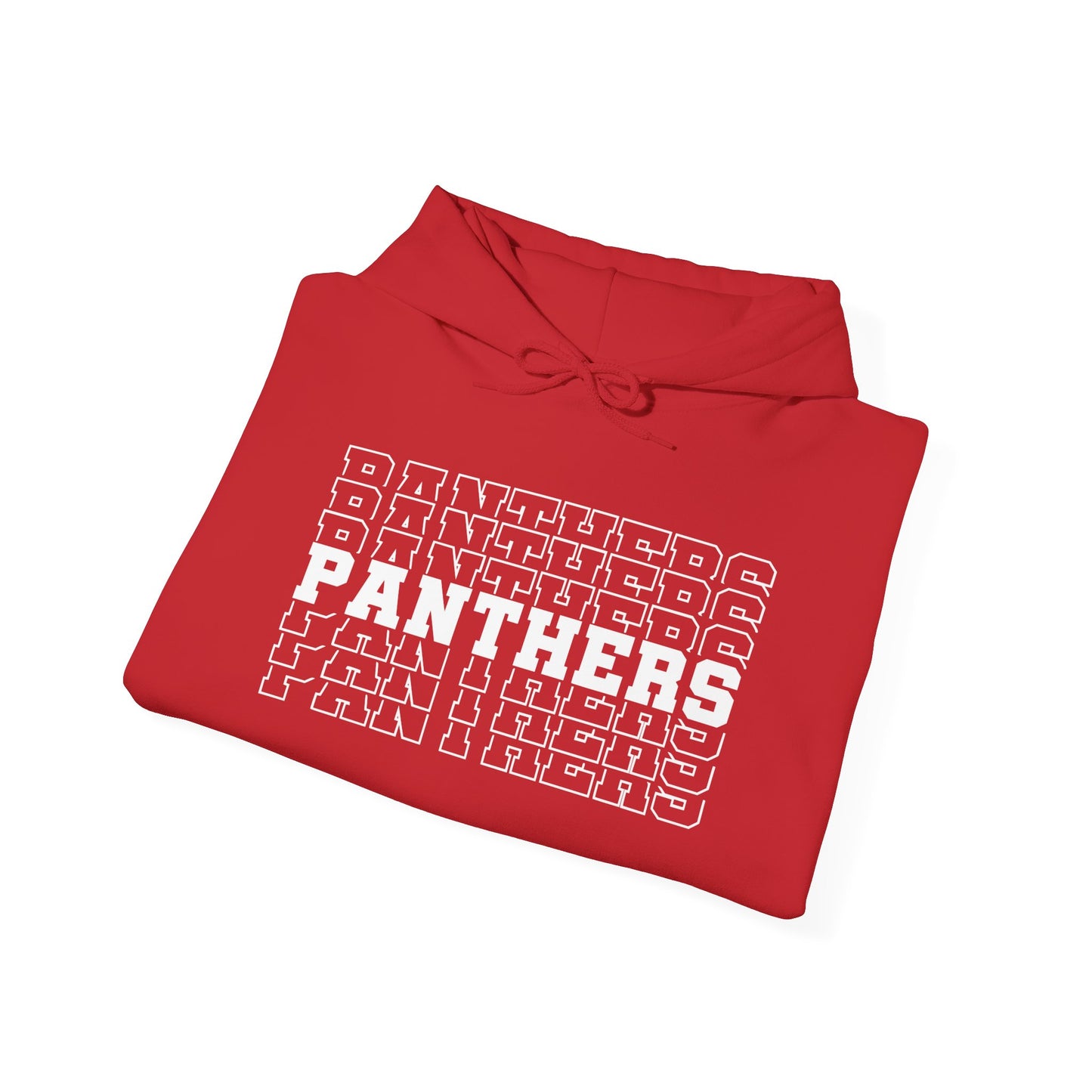 Panthers (Stacked) Adult Heavy Blend™ Hooded Sweatshirt
