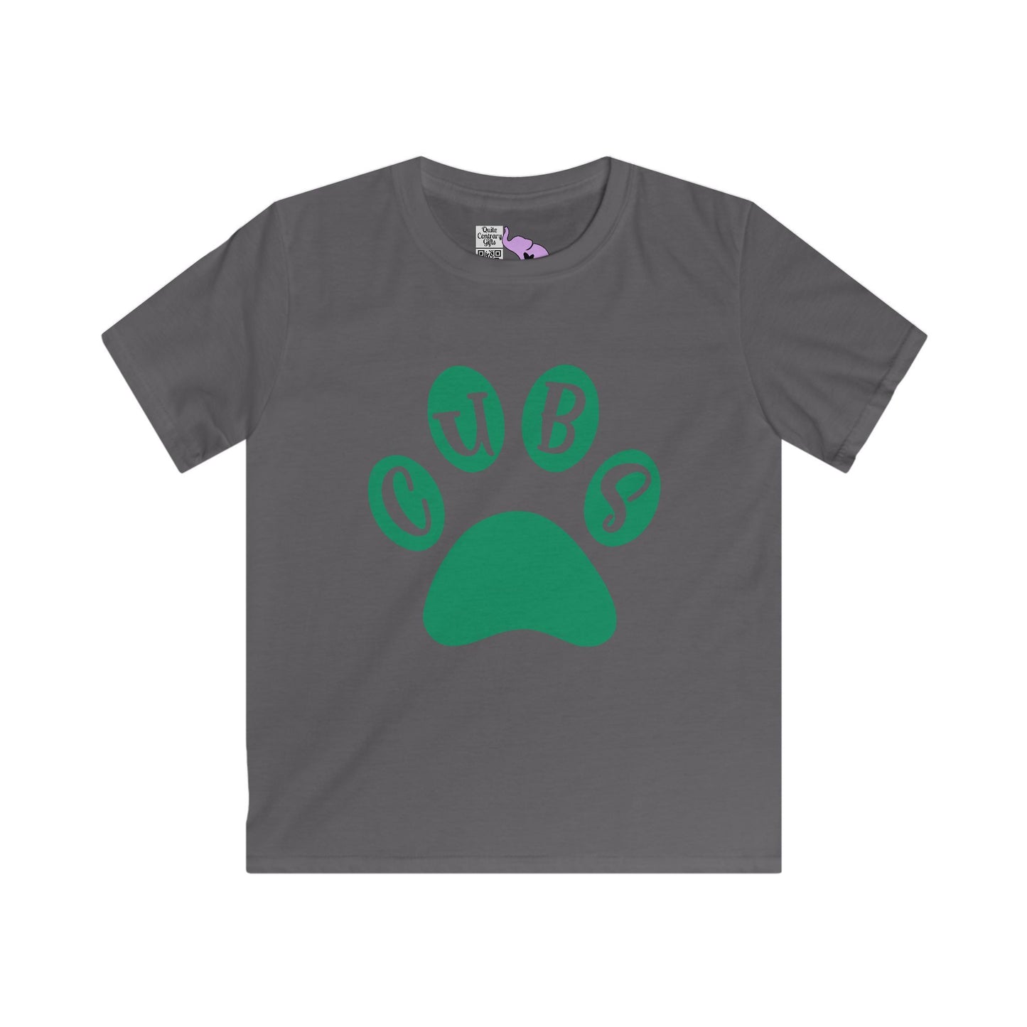 Brenham Cub Tracks Youth Softstyle Tee