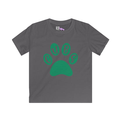 Brenham Cub Tracks Youth Softstyle Tee